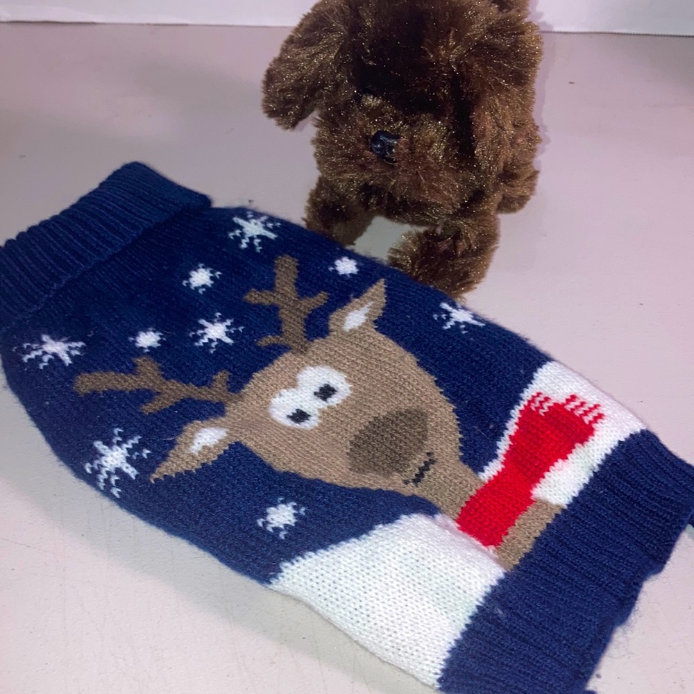 Christmas Dog Sweater szSmall